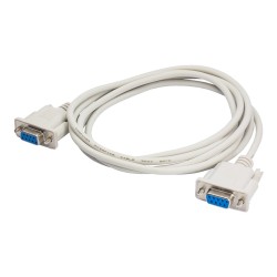 Kabel Akyga AK-CO-04 (RS-232 F - RS-232 F 2m kolor biały)