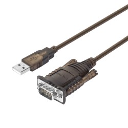 UNITEK KONWERTER USB 2.0 (M) - RS-232 (F), Y-108