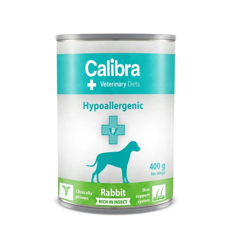 CALIBRA VD dog hypoallergenic rabbit&insect 400g CALIBRA VD dog hypoallergenic rabbit&insect 400g