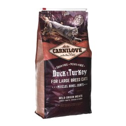 CARNILOVE CAT DUCK&TURKEY FOR LARGE BREED 6KG