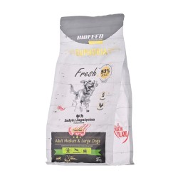 BIOFEED Euphoria Fresh Meat Indyk/Jagnię M/L 2kg