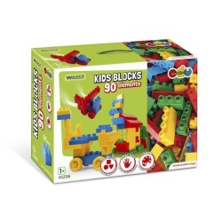 Klocki WADER Kids Blocks 41296 12965 zestaw klocków - 90 elementów
