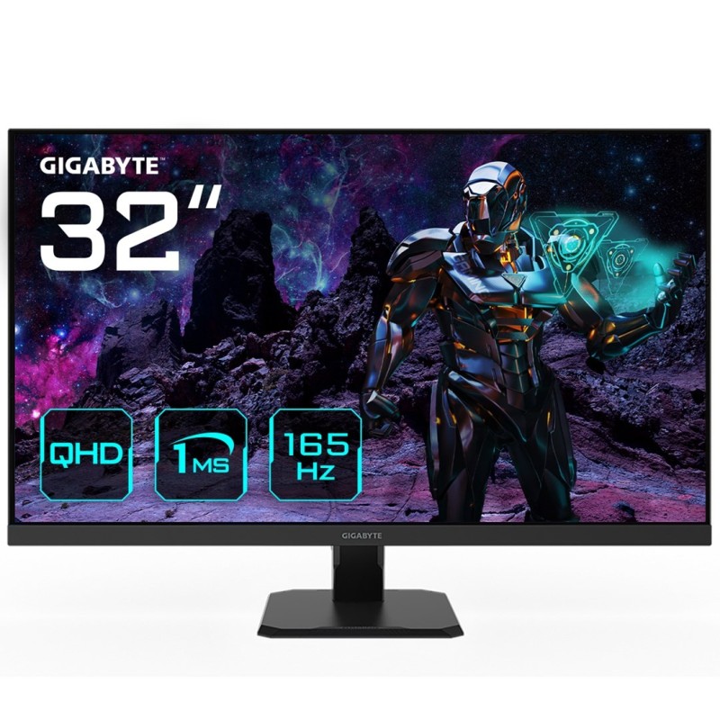 Gigabyte GS32Q monitor komputerowy 80 cm (31.5") 2560 x 1440 px Quad HD Czarny Gigabyte GS32Q monitor komputerowy 80 cm (31.5") 2560 x 1440 px Quad HD Czarny