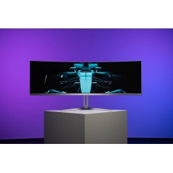 Philips Evnia 8000 49M2C8900/00 monitor komputerowy 124,2 cm (48.9") 5120 x 1440 px Dual QHD QDOLED Biały