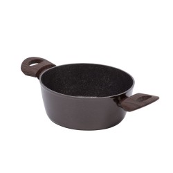 Garnek Resto Kitchenware Carina 2,5 l Okrągły Bordowy