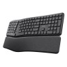 Klawiatura ergonomiczna TRUST Keyra multidevice wireless