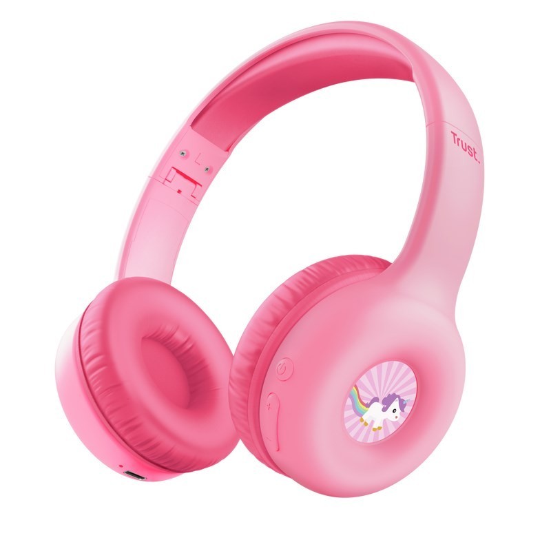 Słuchawki TRUST Nouna Wireless Kids pink Słuchawki TRUST Nouna Wireless Kids pink