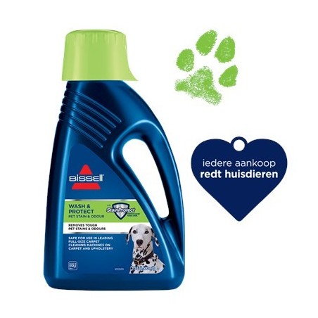 Bissell | Formuła Wash & Protect dla zwierząt | 1500 ml | 1 szt.