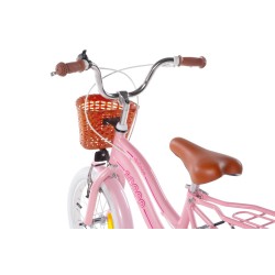 Rower dziecięcy Snapp Bike Vintage 16" różowy