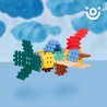 Klocki Waffle mini pastel 300 sztuk 636 Marioinex