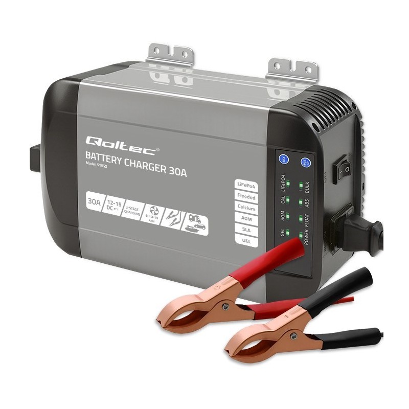 Inteligentna profesjonalna ładowarka Monolith do akumulatorów LiFePO4 AGM GEL SLA 30A 12V