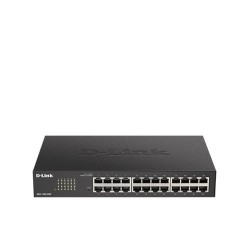 D-Link DGS-1100-24V2 łącza sieciowe Zarządzany L2 Gigabit Ethernet (10/100/1000) 1U Czarny