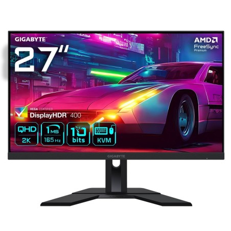 Gigabyte M27Q 68,6 cm (27") 2560 x 1440 px Quad HD LED Czarny