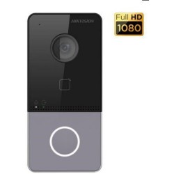 Hikvision DS-KV6113-WPE1(C) wideodomofon 2 MP Czarny, Szary