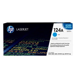 HP 124A oryginalny wkład z błękitnym tonerem LaserJet