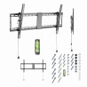 GEMBIRD UCHWYT ŚCIENNY REGULOWANY LCD 43-90 VESA MAX 800 X 400MM, DO 70KG