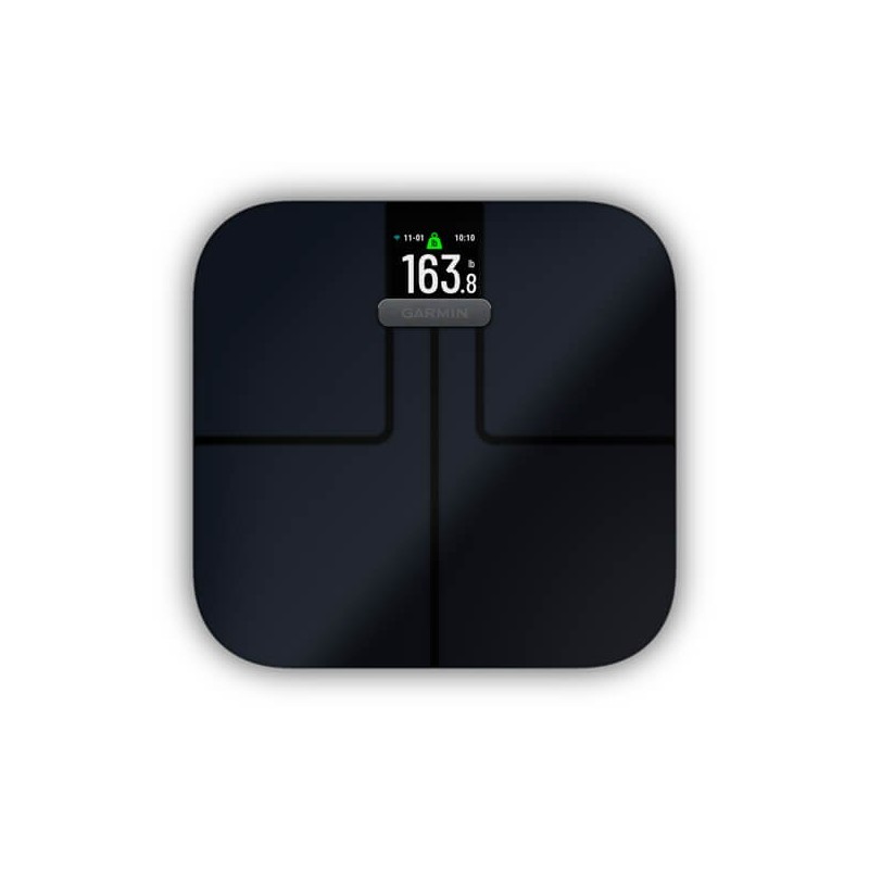 Garmin Index S2 Smart Scale, Schwarz Garmin Index S2 Smart Scale, Schwarz