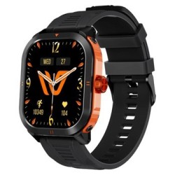 Weofly Pioneer Smartwatch - Zegarek wielofunkcyjny Bluetooth 5.3 Pomarańczowy