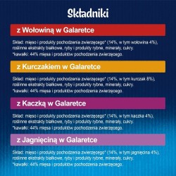 PURINA FELIX FANTASTIC Mix Wiejskie smaki 120x85g