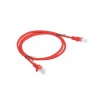 Patchcord Lanberg PCU6-10CC-0100-R (UTP - UTP 1m czerwony)