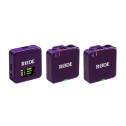 RODE Wireless GO III (fioletowy) - System mikrofonów bezprzewodowych