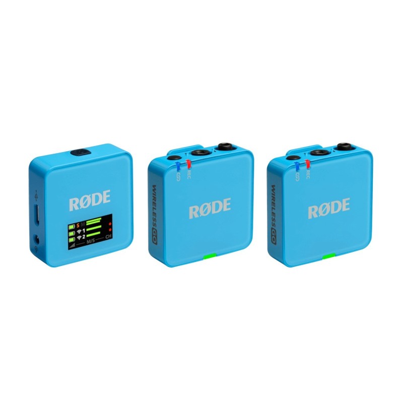RODE Wireless GO III (niebieski) - System mikrofonów bezprzewodowych RODE Wireless GO III (niebieski) - System mikrofonów bezprzewodowych