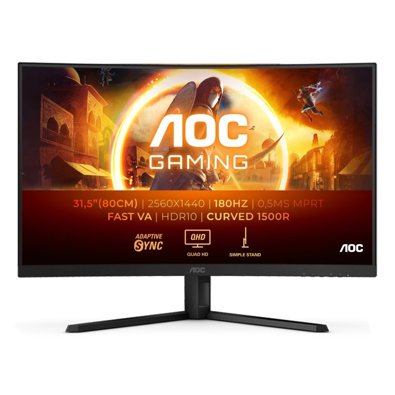 MONITOR AOC LED 31,5" CQ32G4VE 180Hz MONITOR AOC LED 31,5" CQ32G4VE 180Hz