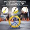 Extralink Pilot 8mm 75m | Pilot do przeciągania kabli | włókno szklane FRP, śr. 8mm, dł. 75m, żółty (EX.30899)
