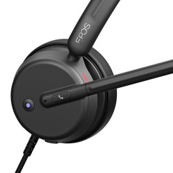 EPOS IMPACT 460T Zestaw słuchawkowy Przewodowa Opaska na głowę Połączenia/muzyka USB Type-C Czarny