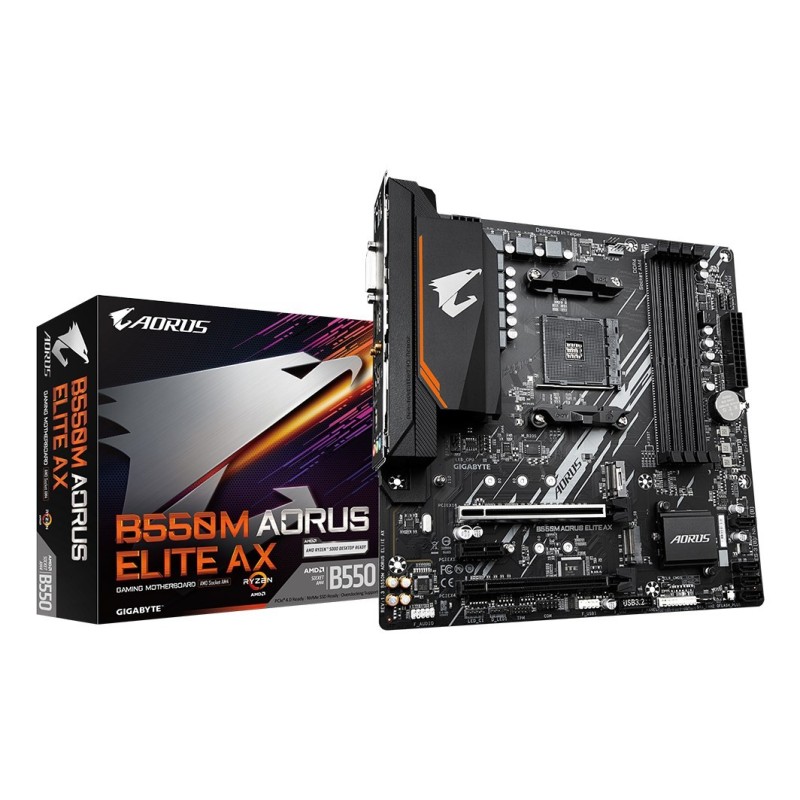 Płyta główna Gigabyte B550M AORUS ELITE AX Płyta główna Gigabyte B550M AORUS ELITE AX