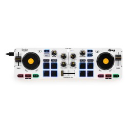 Hercules DJControl Control MIX Bluetooth Pour Smartphone et tablettes Android e 2 kan. Czarny, Biały, Żółty