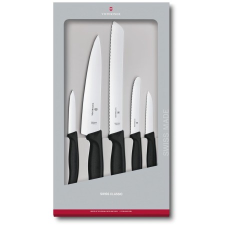 Victorinox V-6.71 33.5G Swiss Classic K?chengarnitur, 5-teilig, schwarz