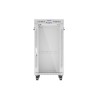 SZAFA INSTALACYJNA RACK STOJĄCA 19" 22U 600X800 SZARA DRZWI SZKLANE LCD LANBERG (FLAT PACK) V2