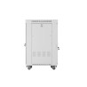 SZAFA INSTALACYJNA RACK STOJĄCA 19" 22U 600X800 SZARA DRZWI SZKLANE LCD LANBERG (FLAT PACK) V2