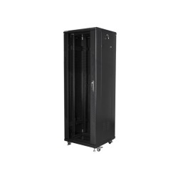 SZAFA INSTALACYJNA RACK STOJĄCA 19" 37U 600X600 CZARNA LANBERG (FLAT PACK)