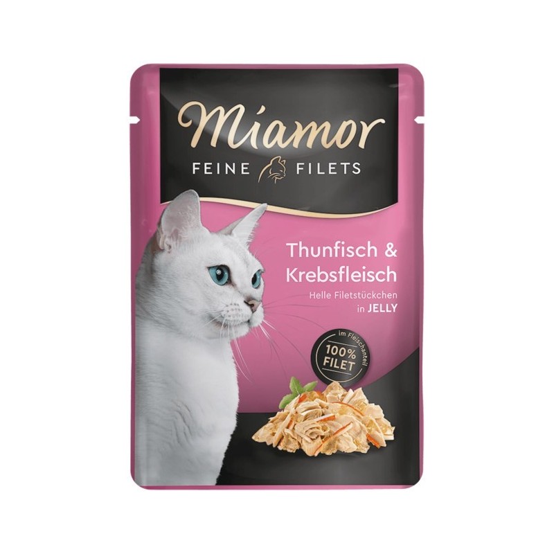 MIAMOR Feine Filets tuńczyk z krabami - saszetka 100g