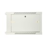 Extralink Szafa rack 6U 600x450 ASP Szara montowana na ścianie, drzwi blaszane pełne