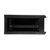 Extralink Szafa rack 4U 600x600 Czarna montowana na ścianie