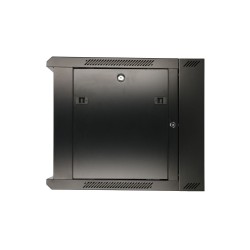 Extralink Szafa rack 12U 600x600 AZH Czarna montowana na ścianie, dwusekcyjna