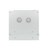 SZAFA INSTALACYJNA RACK WISZĄCA DWUSEKCYJNA 19" 9U 600X600 SZARA LANBERG (FLAT PACK)