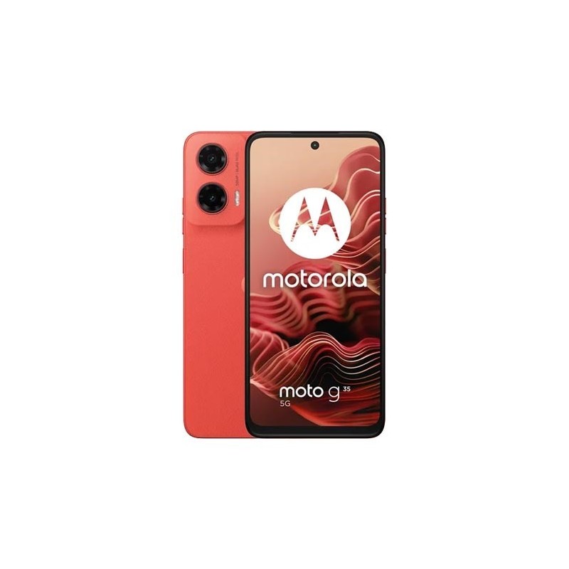 Motorola moto g35 5G 17,1 cm (6.72") Dual SIM Android 14 USB Type-C 4 GB 128 GB 5000 mAh Czerwony