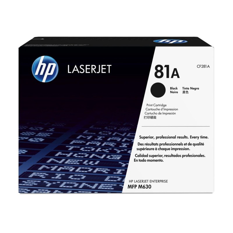 HP Oryginalny wkład laserowy 81A LaserJet, czarny HP Oryginalny wkład laserowy 81A LaserJet, czarny