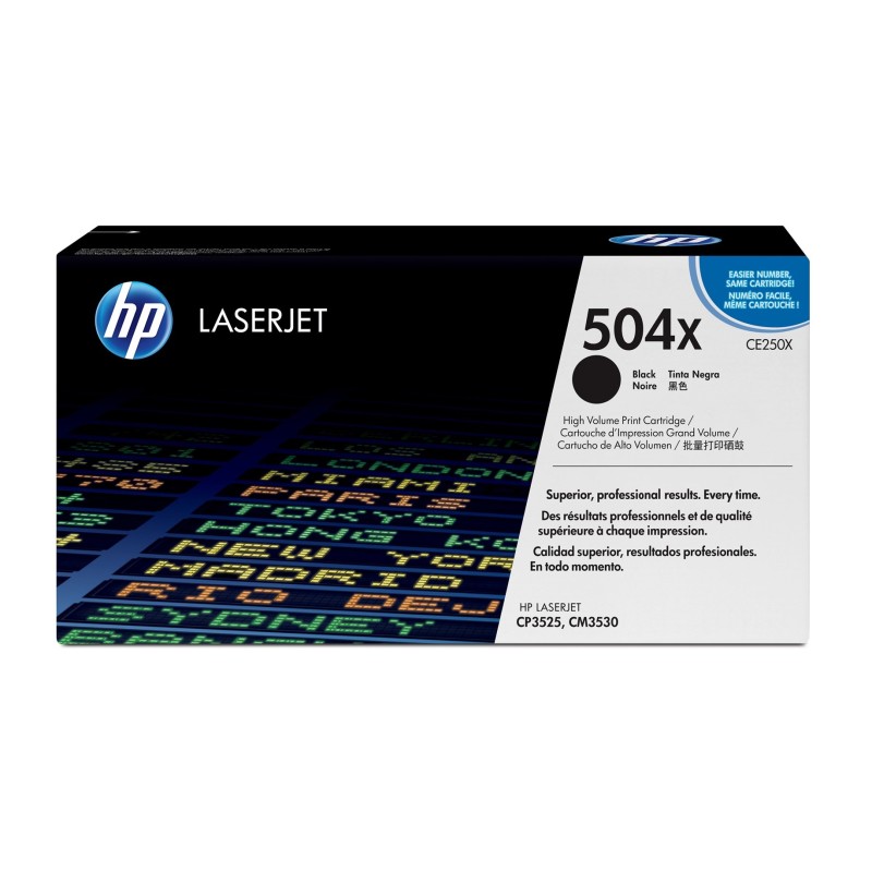 Wkład HP nr 504X HP504X HP 504X (CE250X) Wkład HP nr 504X HP504X HP 504X (CE250X)