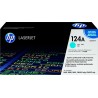 HP 124A oryginalny wkład z błękitnym tonerem LaserJet