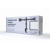 GEMBIRD BIURKOWE REGULOWANE RAMIĘ/UCHWYT NA 2 MONITORY 17-32, 100X100MM, DO 9KG GEMBIRD BIURKOWE REGULOWANE RAMIĘ/UCHWYT NA 2 MONITORY 17-32, 100X100MM, DO 9KG