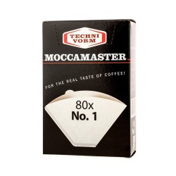 Moccamaster filtry papierowe nr 1, 80 sztuk