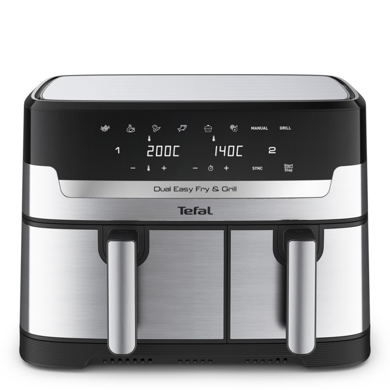 Frytkownica beztłuszczowa TEFAL DualEasy EY905D10 Frytkownica beztłuszczowa TEFAL DualEasy EY905D10