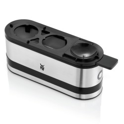 WMF KITCHENminis 04.1502.0011 jajowar 2 jaj. 250 W Czarny, Stal nierdzewna