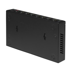 Edimax GS-5008E łącza sieciowe Zarządzany Gigabit Ethernet (10/100/1000) Czarny