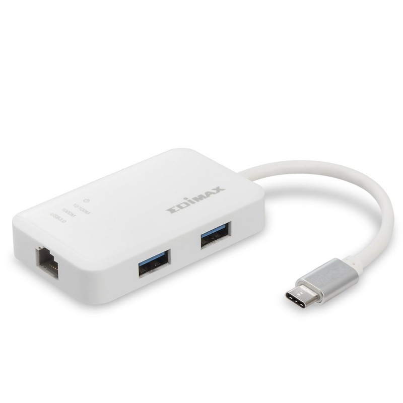 Edimax EU-4308 stacja dokująca USB 3.2 Gen 1 (3.1 Gen 1) Type-C Biały Edimax EU-4308 stacja dokująca USB 3.2 Gen 1 (3.1 Gen 1) Type-C Biały